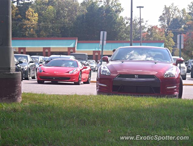 Ferrari 458 Italia spotted in Greensboro, North Carolina