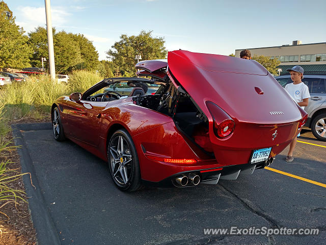 Ferrari California spotted in Westport, Connecticut