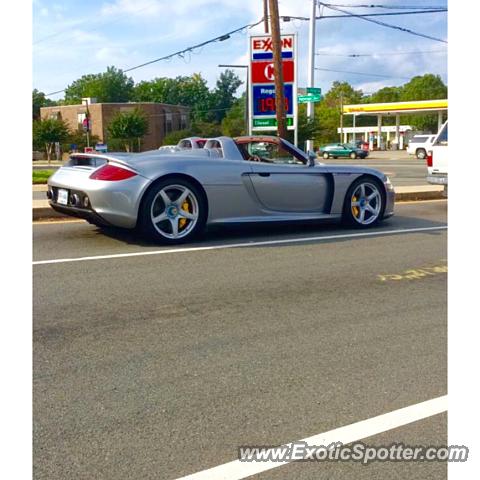 Porsche Carrera GT spotted in Richmond, Virginia