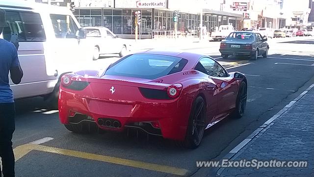 Ferrari 458 Italia spotted in Klerksdorp, South Africa