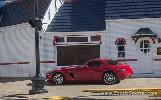 Mercedes SLS AMG spotted in La Crosse, Wisconsin