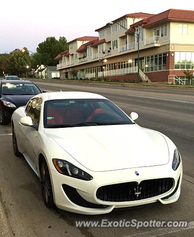 Maserati GranTurismo spotted in Windsor Heights, Iowa