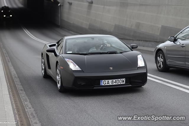 Lamborghini Gallardo spotted in Iława, Poland