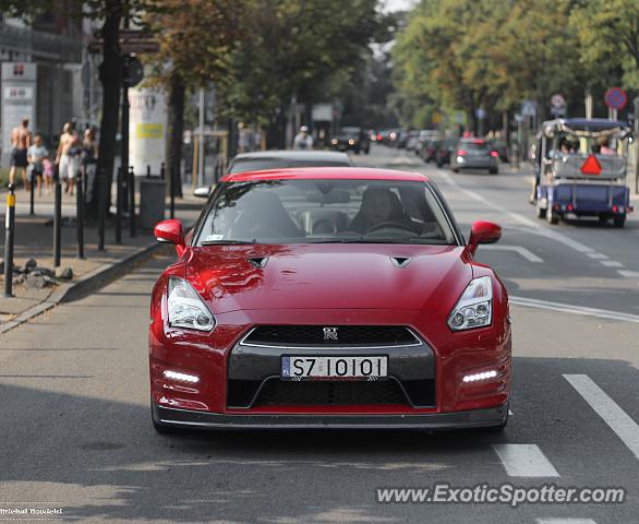 Nissan GT-R spotted in Sopot, Poland