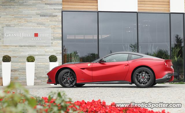 Ferrari F12 spotted in Iława, Poland