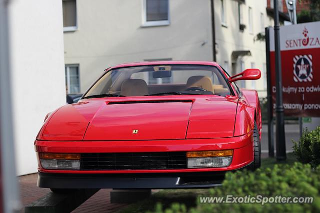 Ferrari Testarossa spotted in Sopot, Poland