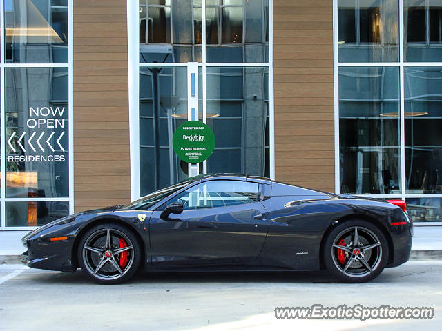Ferrari 458 Italia spotted in Atlanta, Georgia