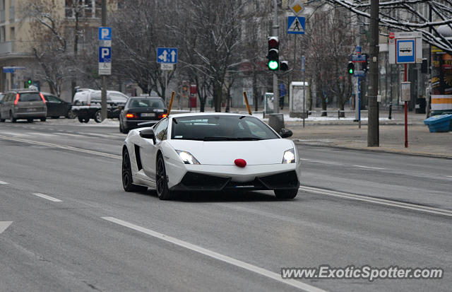 Lamborghini Gallardo spotted in Warsaw, Poland