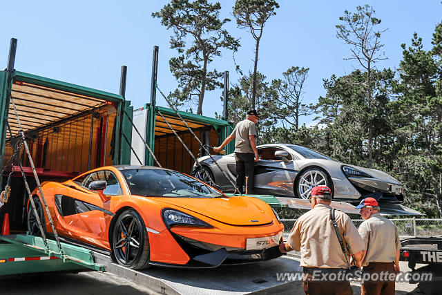 Mclaren 570S spotted in Pebble Beach, California