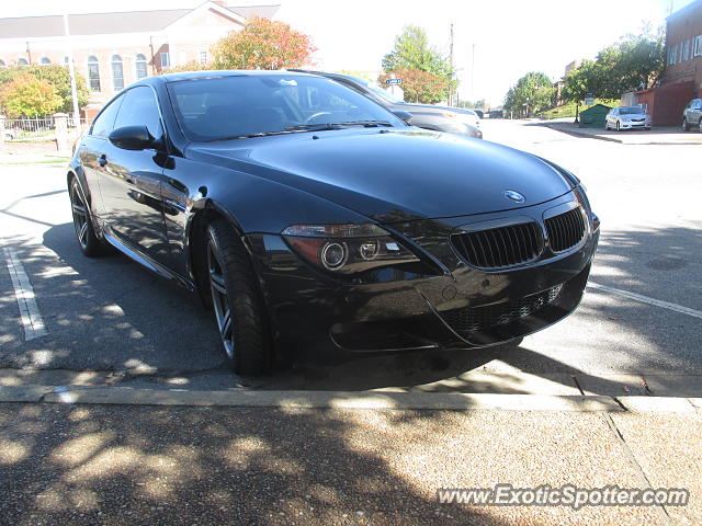 BMW M6 spotted in Auburn, Alabama