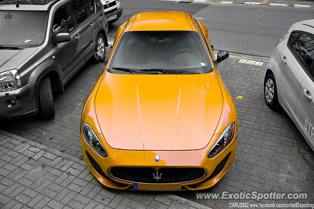 Maserati GranTurismo spotted in Warsaw, Poland