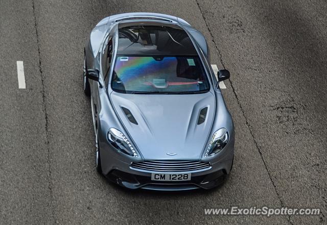 Aston Martin Vanquish spotted in Hong Kong, China