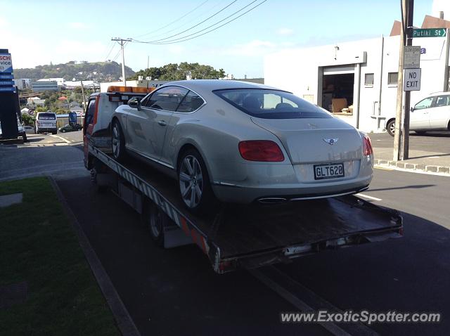 Bentley Continental spotted in Auckland, New Zealand