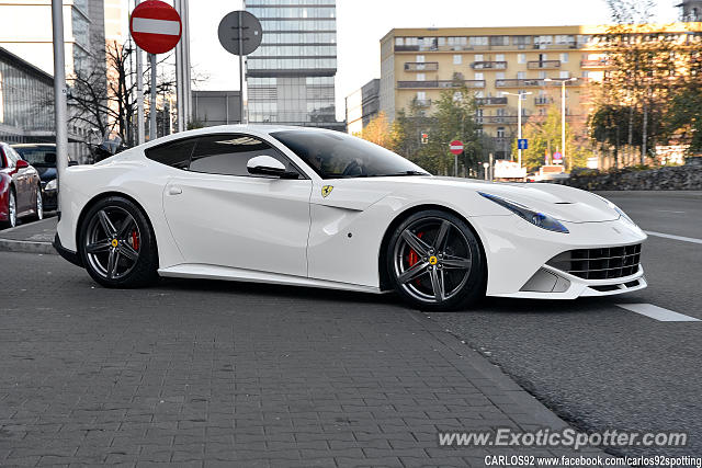 Ferrari F12 spotted in Warsaw, Poland