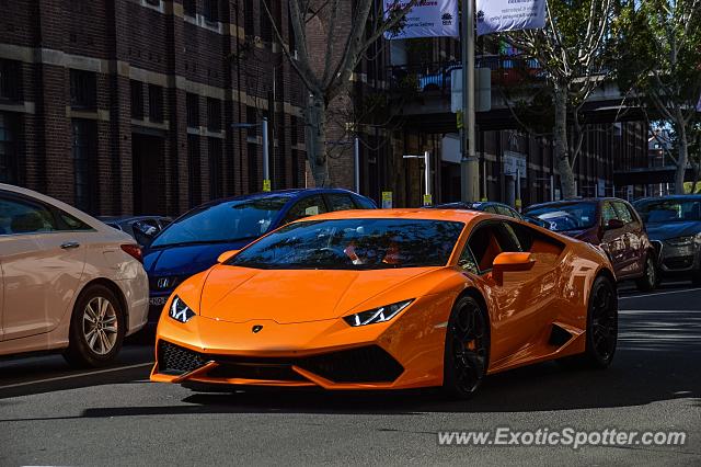 Lamborghini Huracan spotted in Sydney, Australia