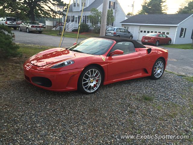 Ferrari F430 spotted in Camp Ellis, Maine