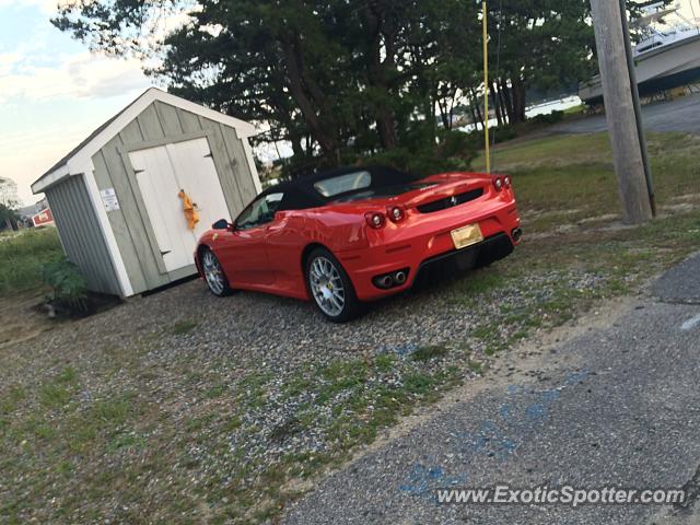 Ferrari F430 spotted in Camp Ellis, Maine