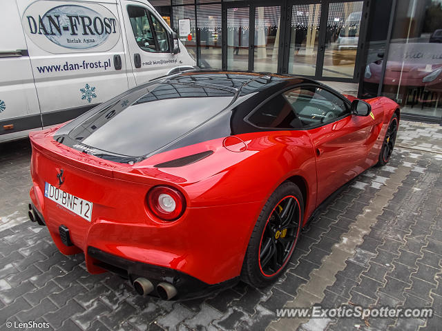 Ferrari F12 spotted in Warszawa, Poland