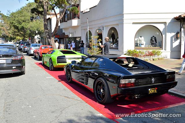 Ferrari Testarossa spotted in Carmel, California