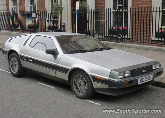 DeLorean DMC-12 spotted in London, United Kingdom