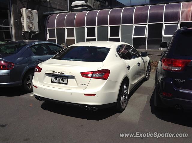 Maserati Ghibli spotted in Auckland, New Zealand