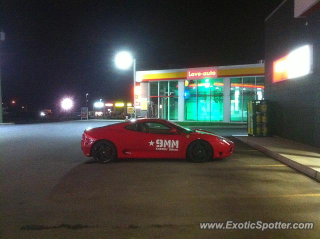 Ferrari 360 Modena spotted in Montreal?, Canada