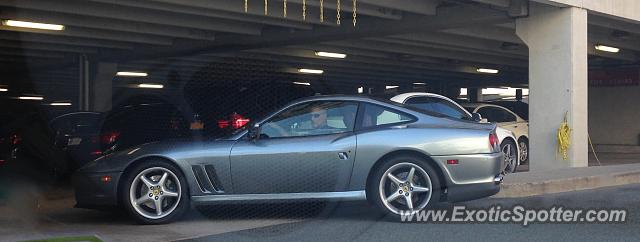 Ferrari 575M spotted in Short Hills Mall, New Jersey