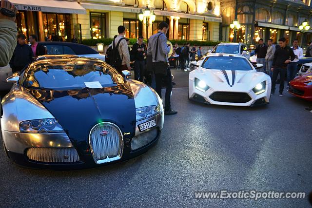 Bugatti Veyron spotted in Monte Carlo, Monaco
