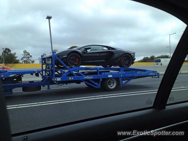 Lamborghini Aventador spotted in Sydney, Australia