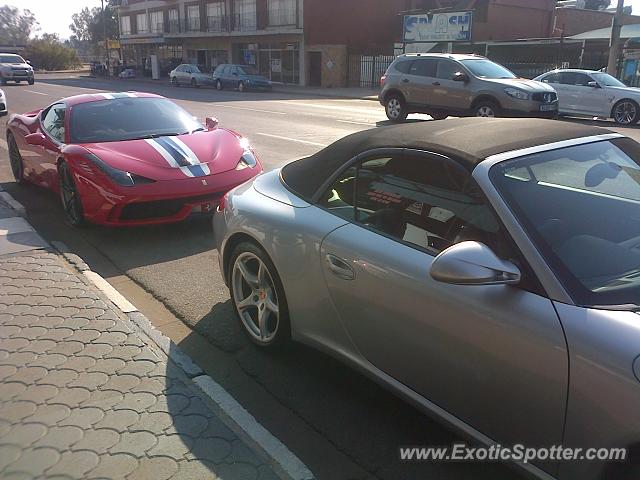 Ferrari 458 Italia spotted in Klerksdorp, South Africa