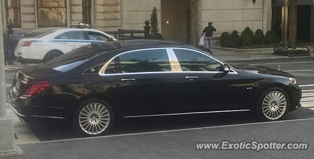 Mercedes Maybach spotted in Manhattan, New York