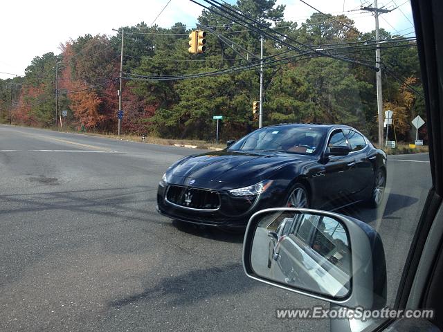 Maserati Ghibli spotted in Jackson, New Jersey