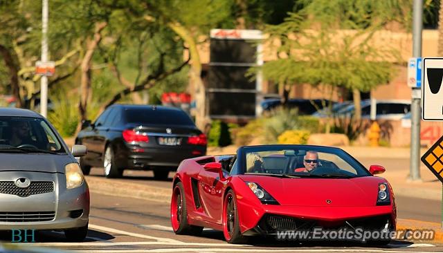 Lamborghini Gallardo spotted in Phoenix, Arizona