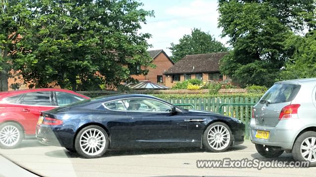 Aston Martin DB9 spotted in Reading, United Kingdom