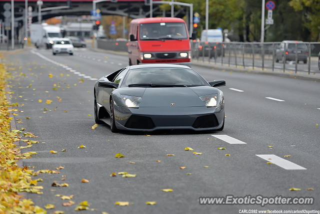 Lamborghini Murcielago spotted in Warsaw, Poland