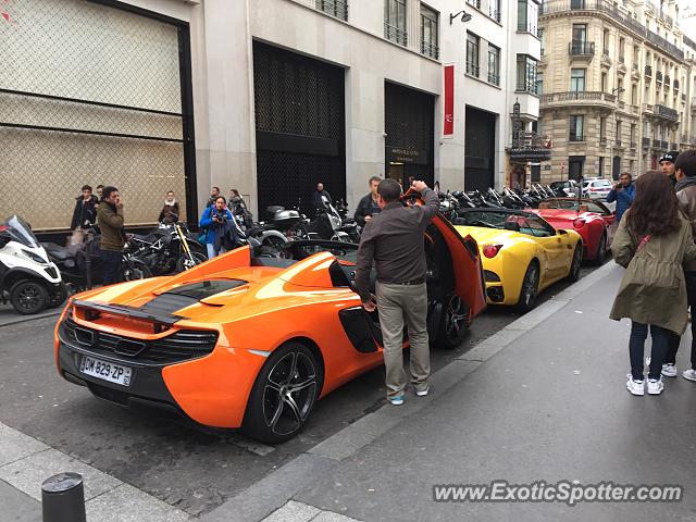 Mclaren 650S spotted in Paris, France