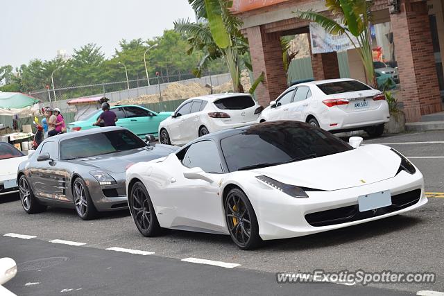 Ferrari 458 Italia spotted in Tainan, Taiwan