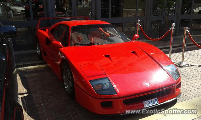 Ferrari F40 spotted in Cannes, France