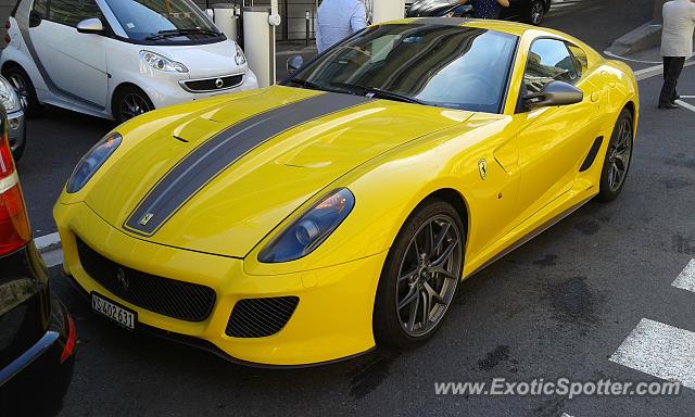 Ferrari 599GTO spotted in Monte Carlo, Monaco