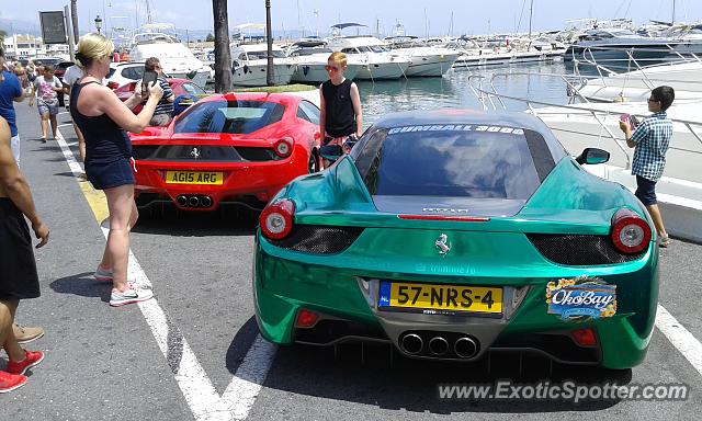 Ferrari 458 Italia spotted in Marbella, Spain
