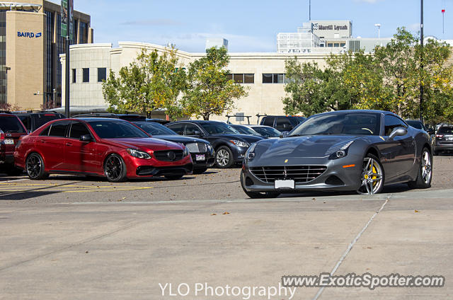 Ferrari California spotted in Cherry Creek, Colorado