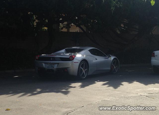 Ferrari 458 Italia spotted in Del Mar, California