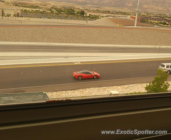 Ferrari 458 Italia spotted in Las vegas, Nevada
