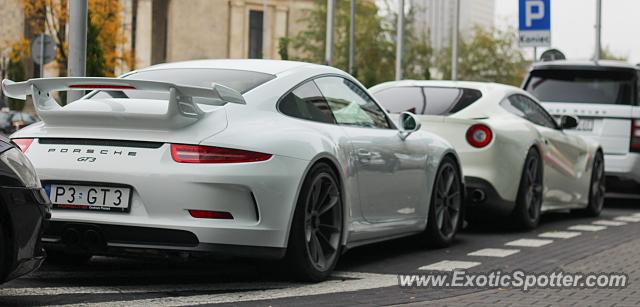 Porsche 911 GT3 spotted in Warsaw, Poland