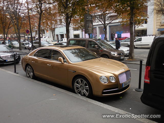Bentley Continental spotted in Paris, France