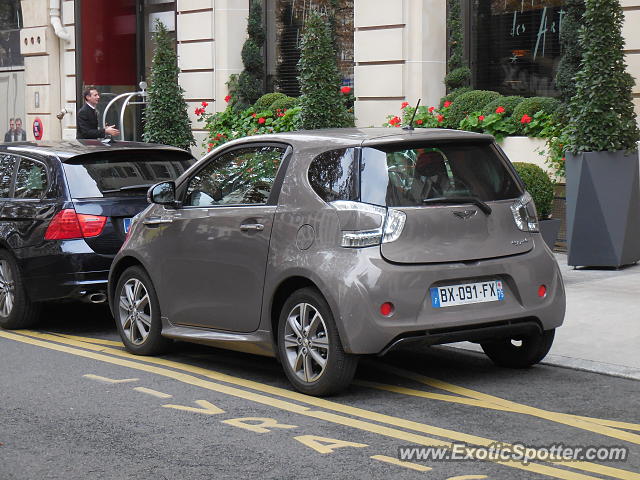 Aston Martin Cygnet spotted in Paris, France