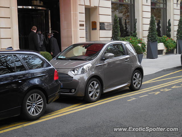 Aston Martin Cygnet spotted in Paris, France