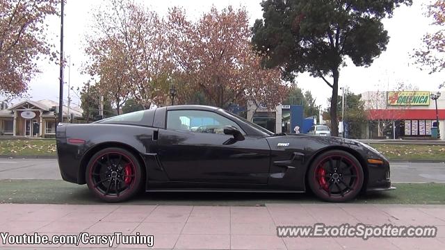 Chevrolet Corvette ZR1 spotted in Santiago, Chile