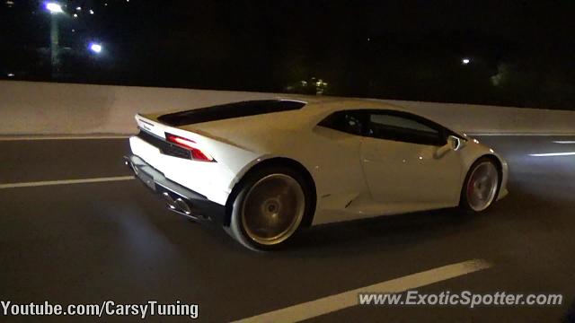 Lamborghini Huracan spotted in Santiago, Chile