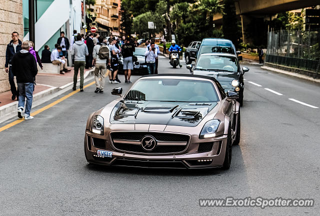 Mercedes SLS AMG spotted in Monte-Carlo, Monaco